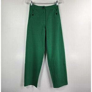 Universal Standard Women's Size XS/00-0 Emerald Green Pants NWT